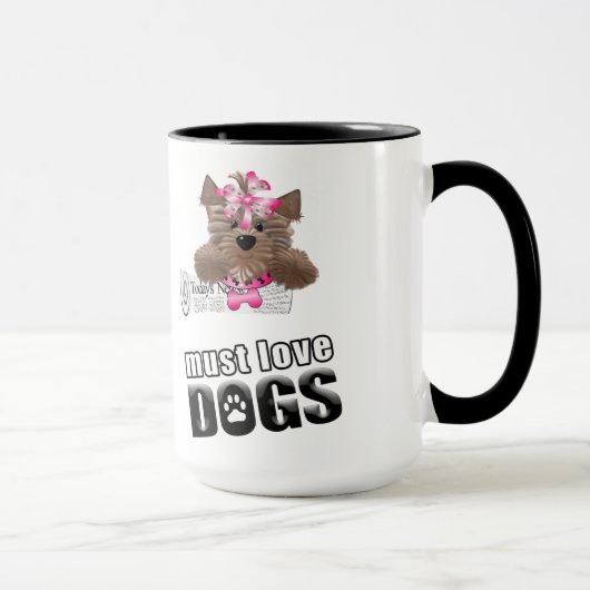 Liebe Hunde Tasse (Rechts)