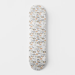 Liebe Hunde und Welpen Skateboard