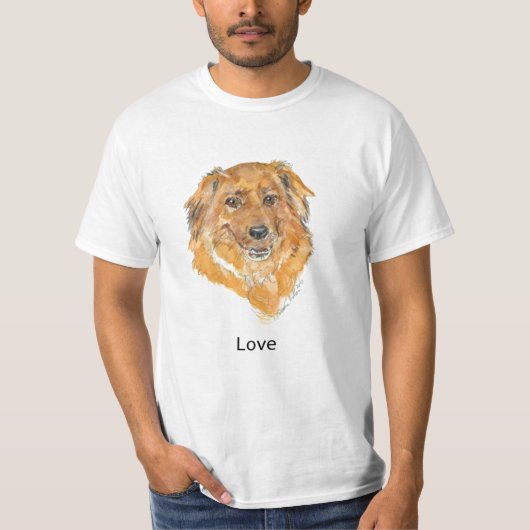 Liebe:  Hundegedanken-T-Shirts T-Shirt (Vorderseite)