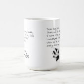 Liebe HundeVater-Mama-kundengerechte Kaffeetasse (Mittel)