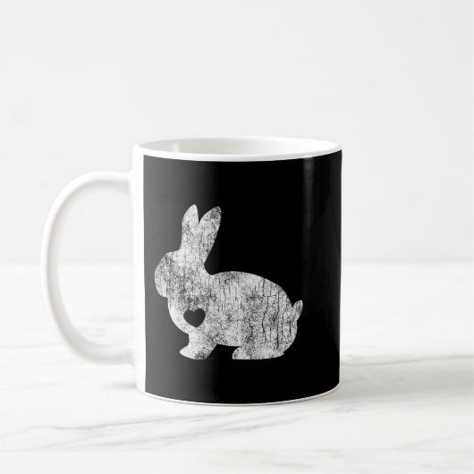 Liebe Hunny T - Shirt Rabbit Lover Tierbesitzer E Kaffeetasse (Links)