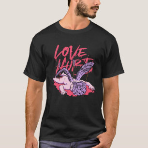 Liebe Hurt Broken Sad Cupid Valentinstag Emo Bro T-Shirt