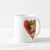 Liebe Hurt Fun Steampunk Cherub Angel Zombie Doll Kaffeetasse (VorderseiteRechts)