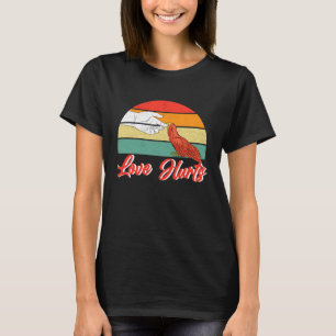 Liebe Hurt Parrot Biting Hand Bird T-Shirt