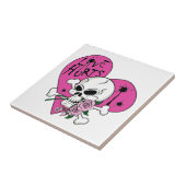 Liebe Hurt Skull Fliese (Seite)