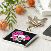 Liebe Hurt Skull Schlüsselanhänger (Seite)