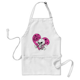 Liebe Hurt Skull Schürze