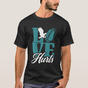 Liebe Hurts Eagles Retro T-Shirt