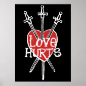 LIEBE HURTS POSTER (Vorne)