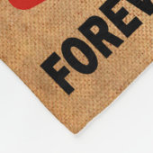 Liebe Husband | Brief an meinen Mann I Liebe Sie Fleecedecke (Ecke)