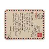 Liebe Husband | Brief an meinen Mann I Liebe Sie Magnet (Horizontal)