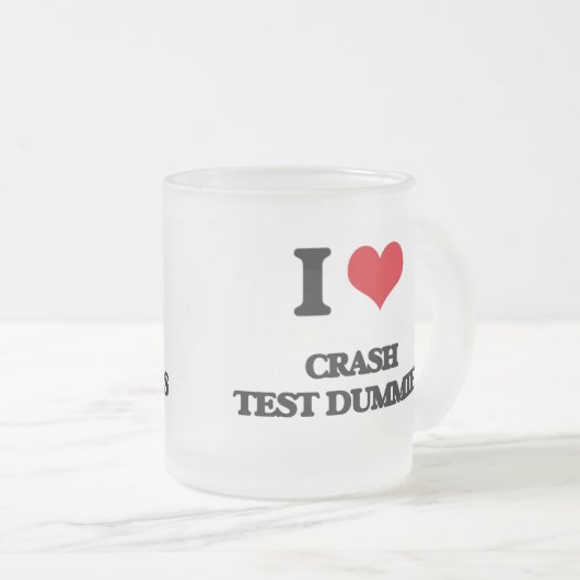 Liebe I Abbruchs-Test-Attrappen Mattglastasse (VorderseiteRechts)