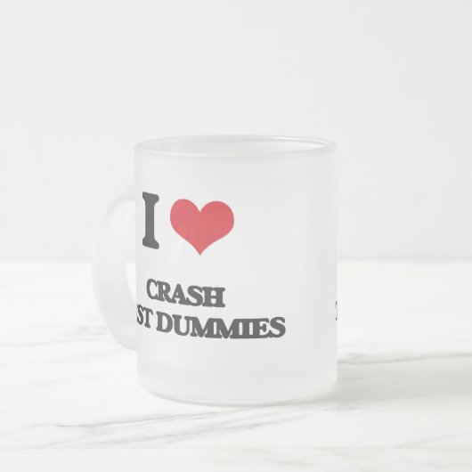 Liebe I Abbruchs-Test-Attrappen Mattglastasse (Vorderseite Links)