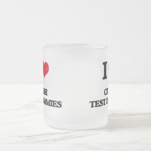 Liebe I Abbruchs-Test-Attrappen Mattglastasse (Mittel)