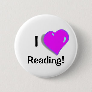Liebe I Ablesen! Knopf Button