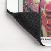 Liebe I alte internationale Mousepad (Ecke)