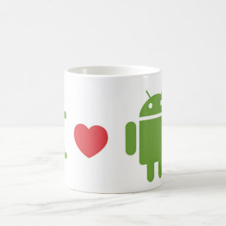Liebe I Android Kaffeetasse