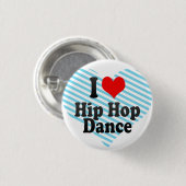 Liebe I angesagter Hopfentanz Button (Vorne & Hinten)