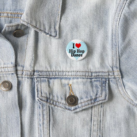 Liebe I angesagter Hopfentanz Button (Beispiel)