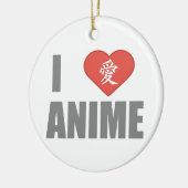 Liebe I Anime Keramikornament (Links)