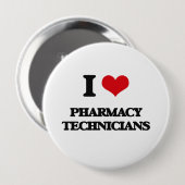 Liebe I Apotheken-Techniker Button (Vorne & Hinten)