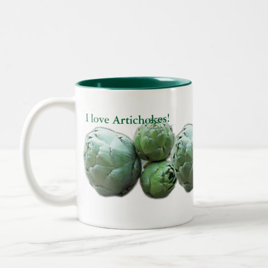 Liebe I Artischocken - Tasse (Links)