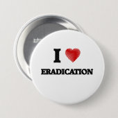 Liebe I AUSROTTUNG Button (Vorne & Hinten)