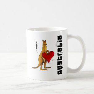 Liebe I Australien-Schalen für Australier von Unz Kaffeetasse