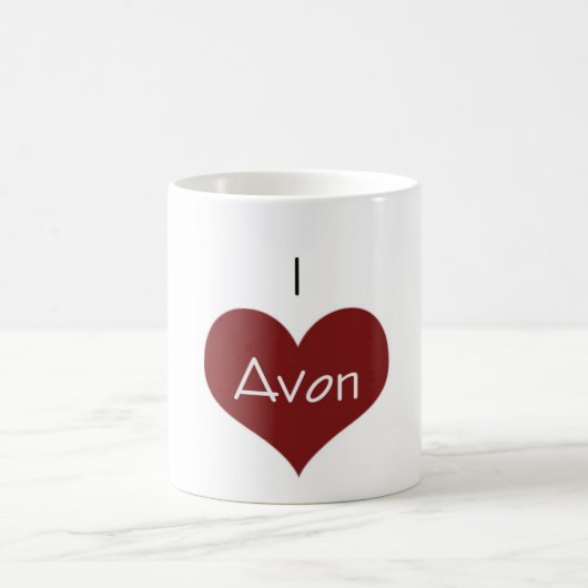 Liebe I Avon-Tasse Kaffeetasse (Mittel)