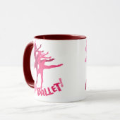 Liebe I Ballett Tasse (Vorderseite Links)