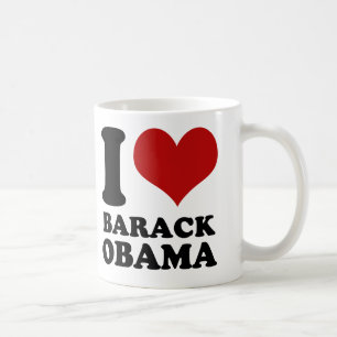 Liebe I Barack Obama Tasse