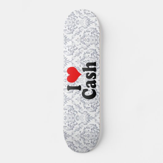 Liebe I Bargeld Skateboard (Vorderseite)