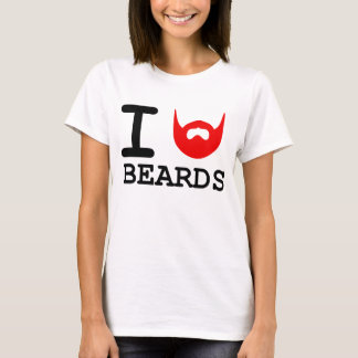 Liebe I Bärte T-Shirt