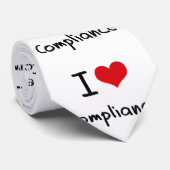 Liebe I Befolgung Krawatte (Gerollt)