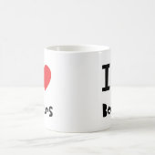 Liebe I Biber Kaffeetasse (Mittel)