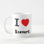 Liebe I Biber Kaffeetasse (Links)