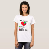 Liebe I Bocce Ball T-Shirt (Vorne ganz)