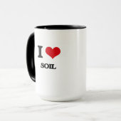 Liebe I Boden Tasse (Vorderseite Links)