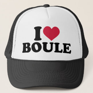 Liebe I Boule Petanque Truckerkappe