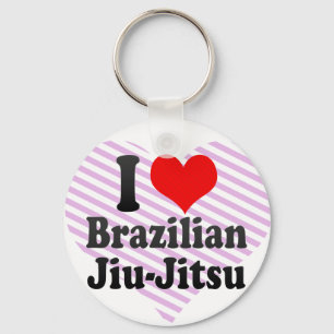 Liebe I Brasilianer Jiu-Jitsu Schlüsselanhänger