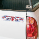 Liebe I Briten-Männer Autoaufkleber (Auf Lkw)