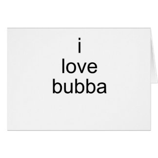 Liebe I bubba