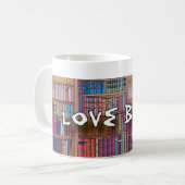 Liebe I Buch Kaffeetasse (Vorderseite Links)