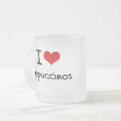 Liebe I Cappuccinos Mattglastasse (Vorderseite Links)