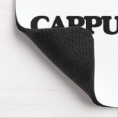 Liebe I Cappuccinos Mousepad (Ecke)