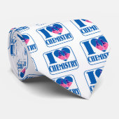 Liebe I Chemie Krawatte (Gerollt)