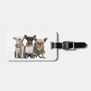 Liebe I Chihuahuas Gepäckanhänger