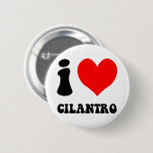 Liebe I Cilantro Button (Vorne & Hinten)