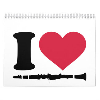 Liebe I Clarinet Kalender