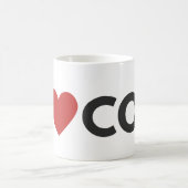 Liebe I CO2 Kaffeetasse (Mittel)